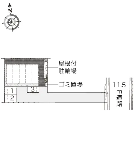 天理市西長柄町 月極駐車場